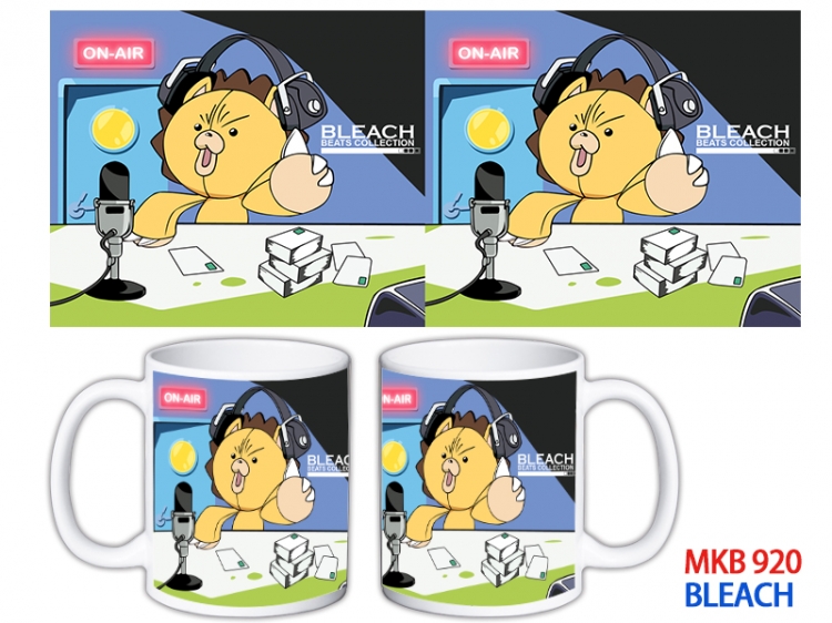 Bleach Anime color printing ceramic mug cup price for 5 pcs MKB-920