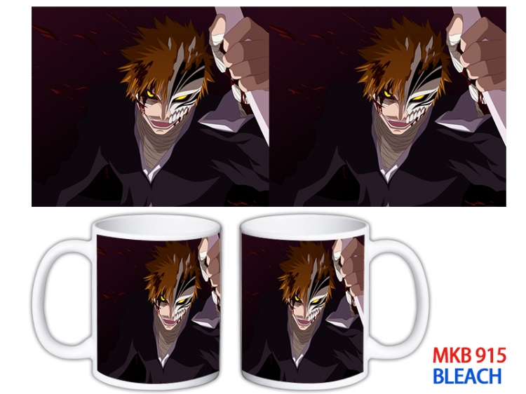 Bleach Anime color printing ceramic mug cup price for 5 pcs MKB-915