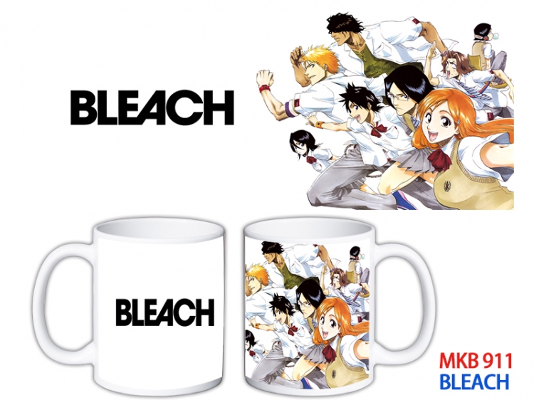 Bleach Anime color printing ceramic mug cup price for 5 pcs MKB-911