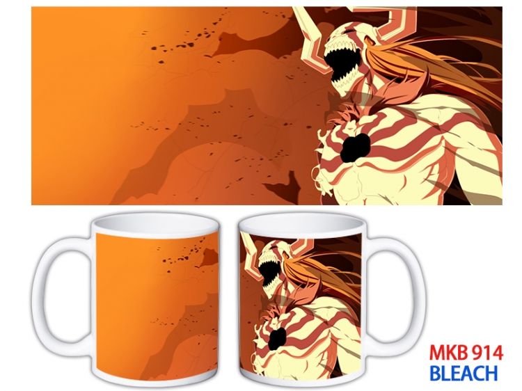 Bleach Anime color printing ceramic mug cup price for 5 pcs MKB-914