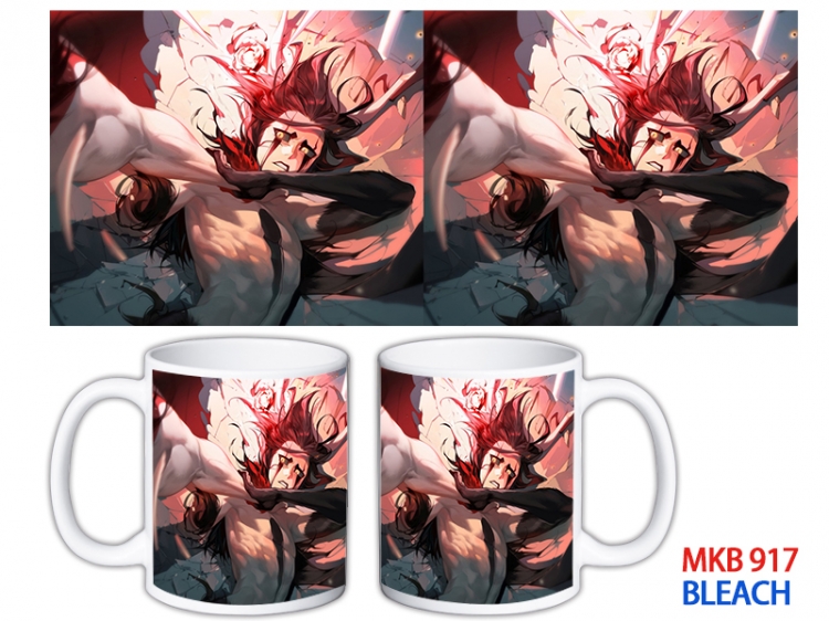 Bleach Anime color printing ceramic mug cup price for 5 pcs MKB-917