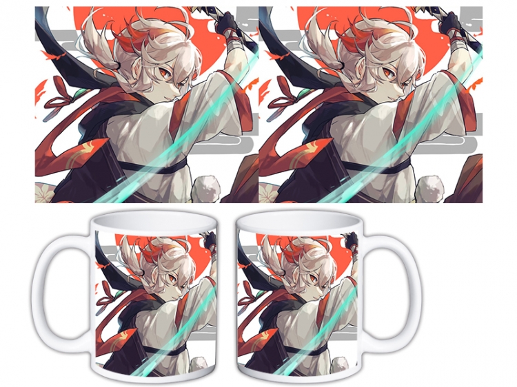 Genshin Impact Anime color printing ceramic mug cup price for 5 pcs MKB-720