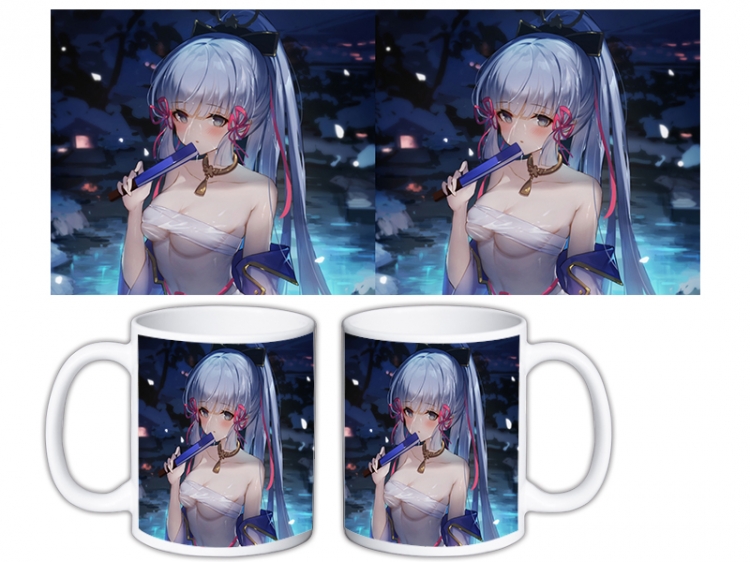 Genshin Impact Anime color printing ceramic mug cup price for 5 pcs MKB-713