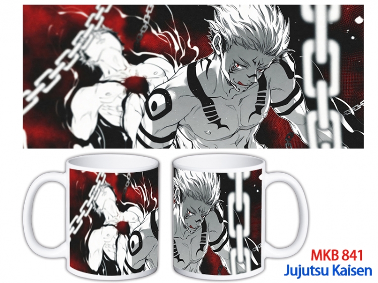 Jujutsu Kaisen Anime color printing ceramic mug cup price for 5 pcs MKB-841