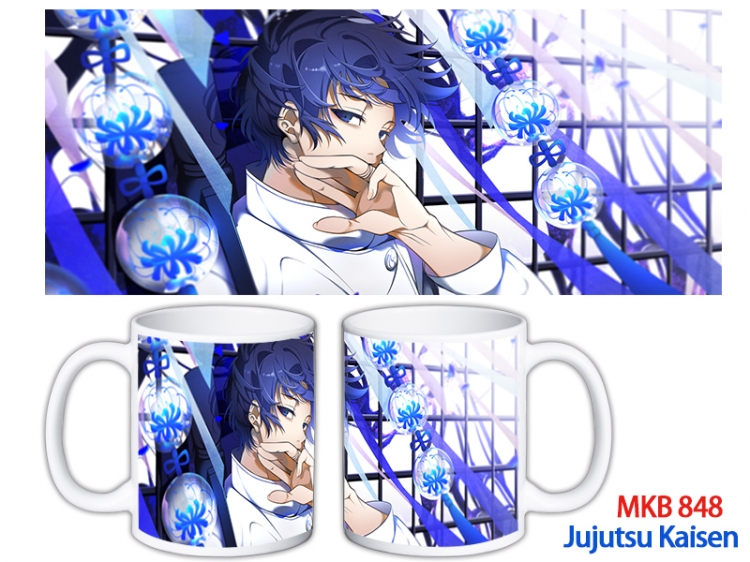 Jujutsu Kaisen Anime color printing ceramic mug cup price for 5 pcs MKB-848