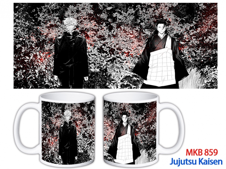 Jujutsu Kaisen Anime color printing ceramic mug cup price for 5 pcs MKB-859