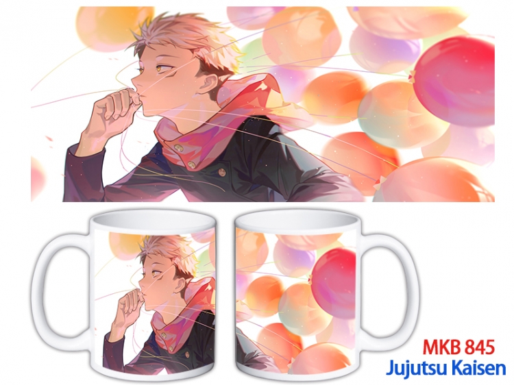Jujutsu Kaisen Anime color printing ceramic mug cup price for 5 pcs MKB-845