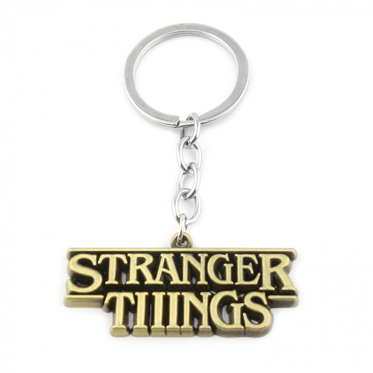 Stranger Things Animation Metal Keychain Bag Pendant OPP Packaging  price for 5 pcs