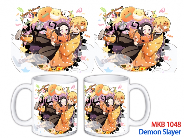 Demon Slayer Kimets Anime color printing ceramic mug cup price for 5 pcs  MKB-1048