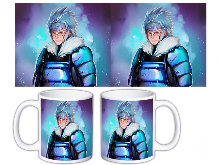 Naruto Anime color printing ceramic mug cup price for 5 pcs  MKB-1591