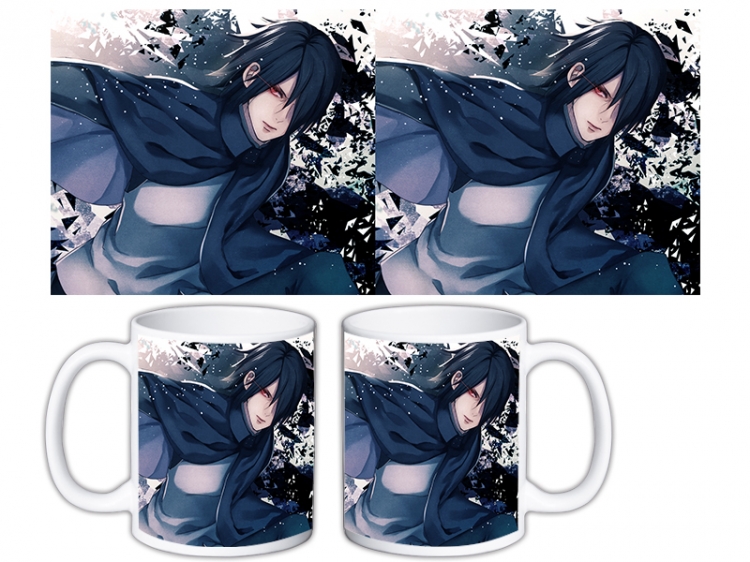 Naruto Anime color printing ceramic mug cup price for 5 pcs MKB-1583