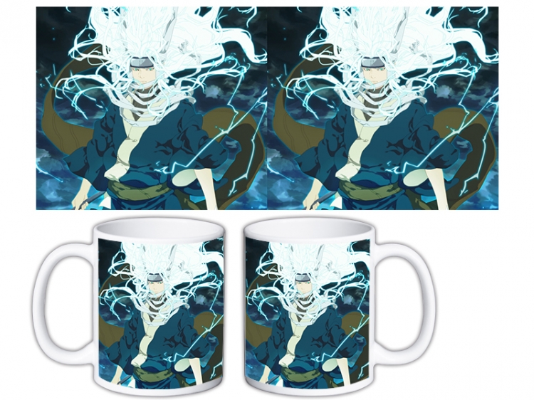 Naruto Anime color printing ceramic mug cup price for 5 pcs MKB-1587