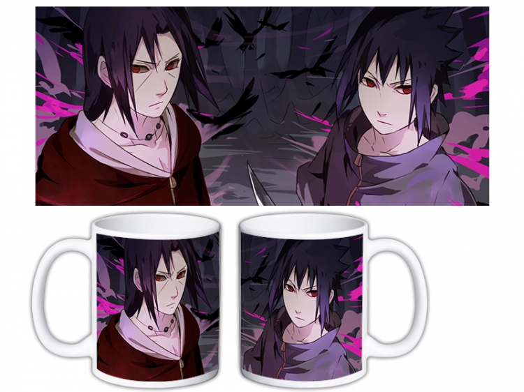 Naruto Anime color printing ceramic mug cup price for 5 pcs MKB-1585