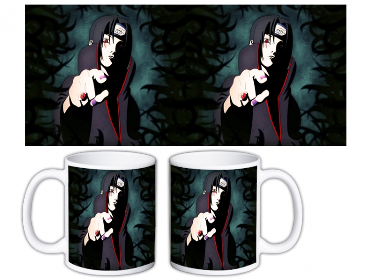 Naruto Anime color printing ceramic mug cup price for 5 pcs  MKB-1586