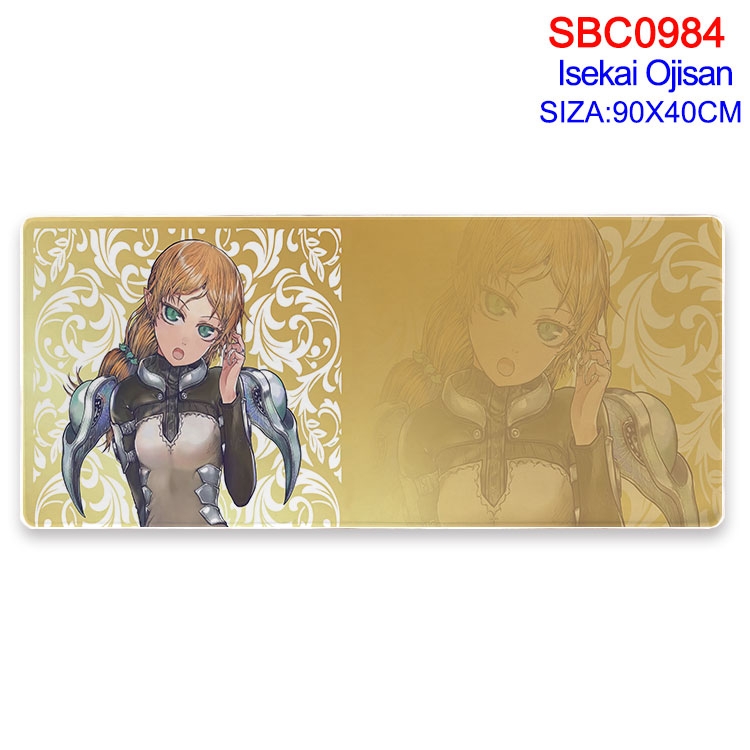 Uncle of the other world Anime peripheral edge lock mouse pad 90X40CM SBC-984-2