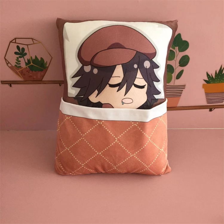 Bungo Stray Dogs Anime surrounding quilt can lift plush sleep pillow cushion