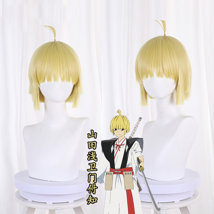 Jigoku Raku Light Gold Shattered Short Hair cos Wig 543F price for 2 pcs