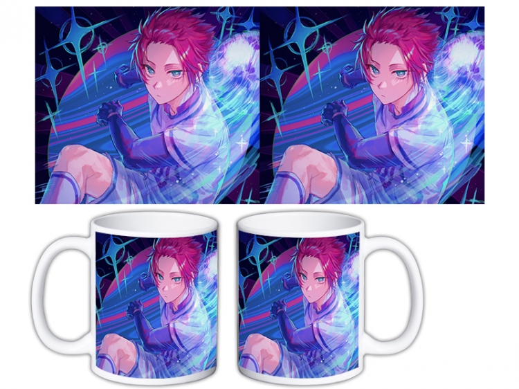 BLUE LOCK Anime color printing ceramic mug cup price for 5 pcs MKB-1614
