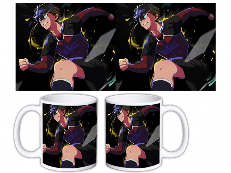 BLUE LOCK Anime color printing ceramic mug cup price for 5 pcs MKB-1632