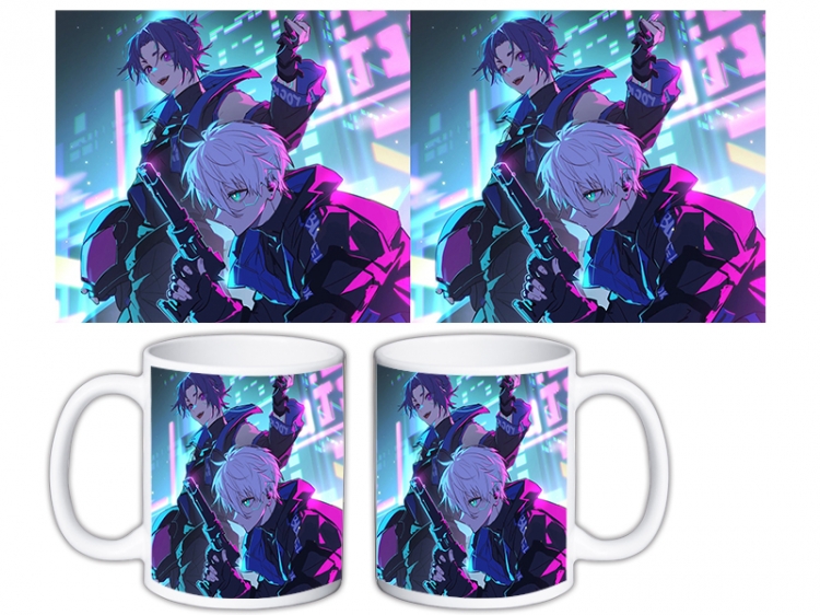 BLUE LOCK Anime color printing ceramic mug cup price for 5 pcs MKB-1609