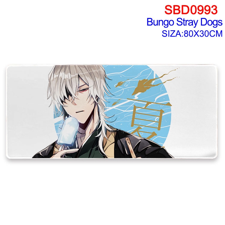 Bungo Stray Dogs Animation peripheral locking mouse pad 80X30cm SBD-993-2