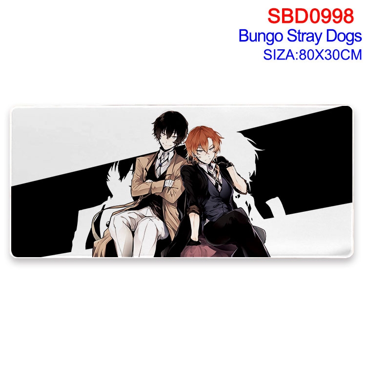 Bungo Stray Dogs Animation peripheral locking mouse pad 80X30cm SBD-998-2