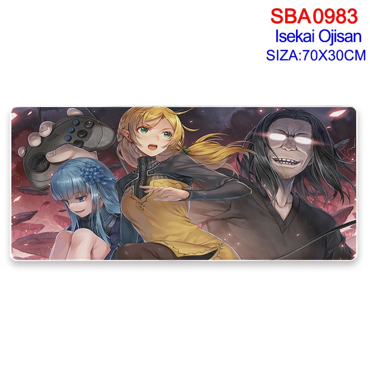 Uncle of the other world Animation peripheral locking mouse pad 70X30cm SBA-983-2