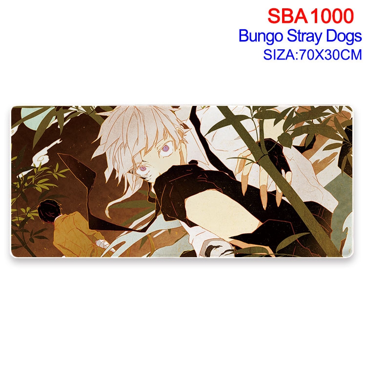 Bungo Stray Dogs Animation peripheral locking mouse pad 70X30cm