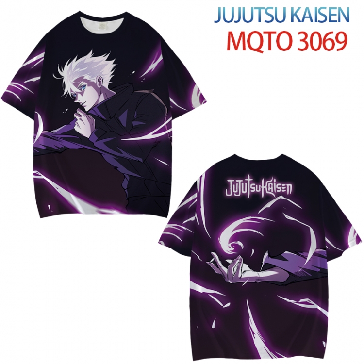 Jujutsu Kaisen Full color printed short sleeve T-shirt from XXS to 4XL MQTO-3069-3
