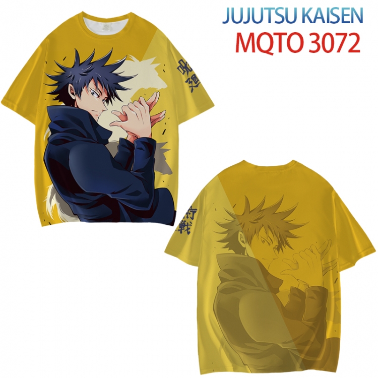 Jujutsu Kaisen Full color printed short sleeve T-shirt from XXS to 4XL MQTO-3072-3