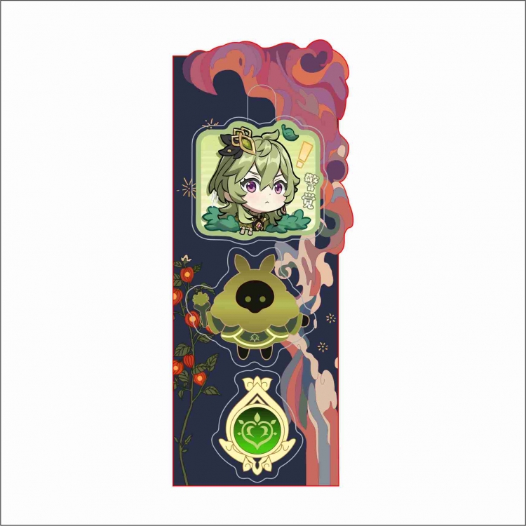 Genshin Impact Pack of 3 Badge Brooch Acrylic Pendant price for 5 pcs