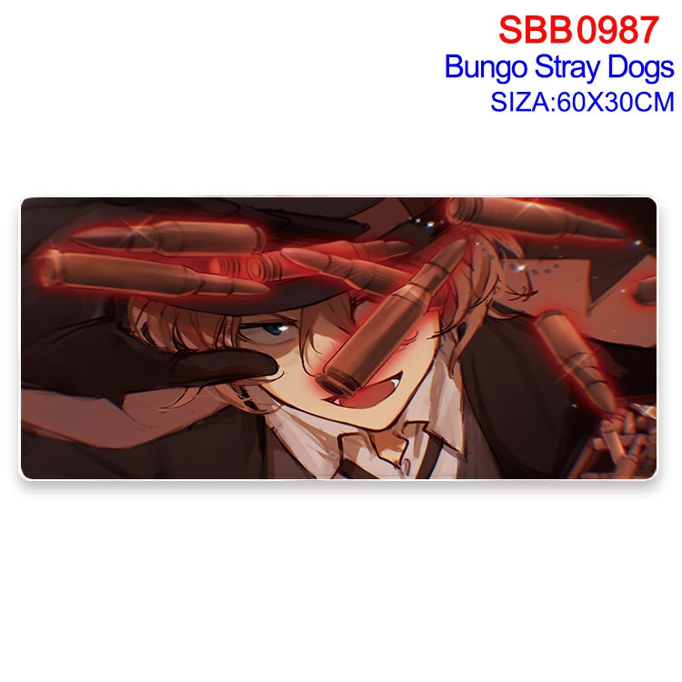 Bungo Stray Dogs Animation peripheral locking mouse pad 60X30cm SBB-987-2