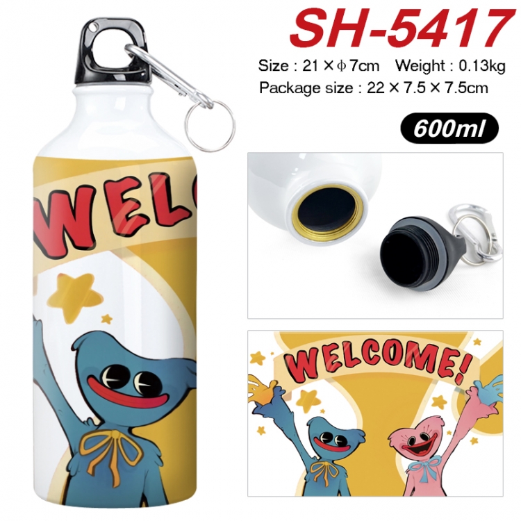 Poppy Playtime Anime print sports kettle aluminum kettle water cup 21x7cm SH-5417