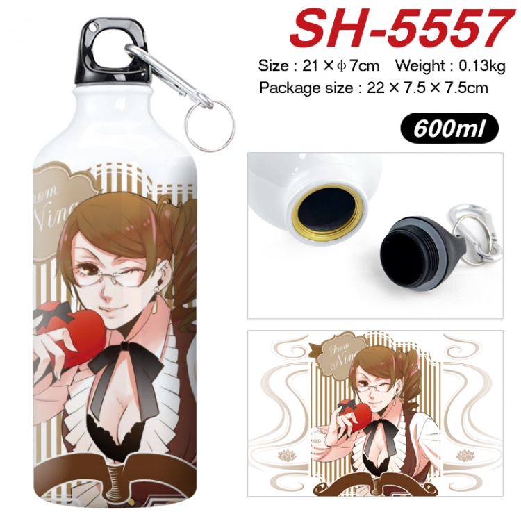 Kuroshitsuji Anime print sports kettle aluminum kettle water cup 21x7cm SH-5557