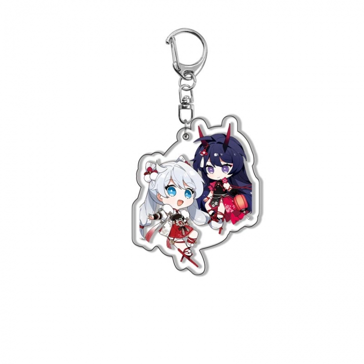 Collapse 3 Anime Acrylic Keychain Charm price for 5 pcs Y1022