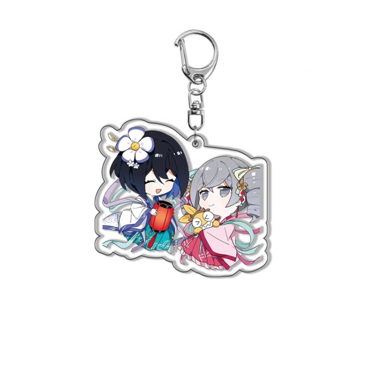 Collapse 3 Anime Acrylic Keychain Charm price for 5 pcs  Y1025