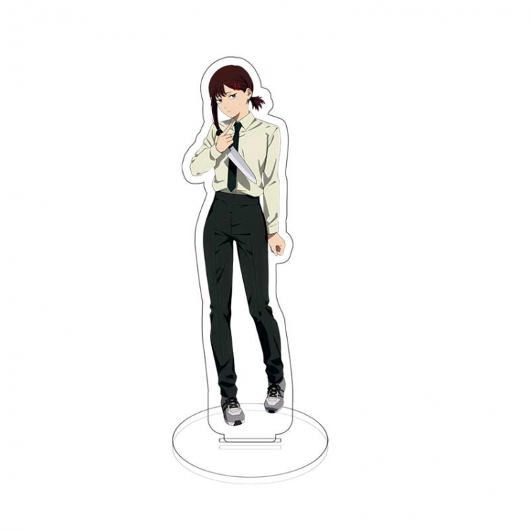 Chainsaw man Anime characters acrylic Standing Plates Keychain 15cm