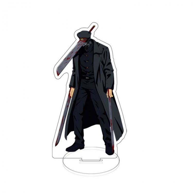 Chainsaw man Anime characters acrylic Standing Plates Keychain 15cm