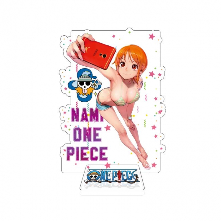 One Piece Anime characters acrylic Standing Plates Keychain 15cm