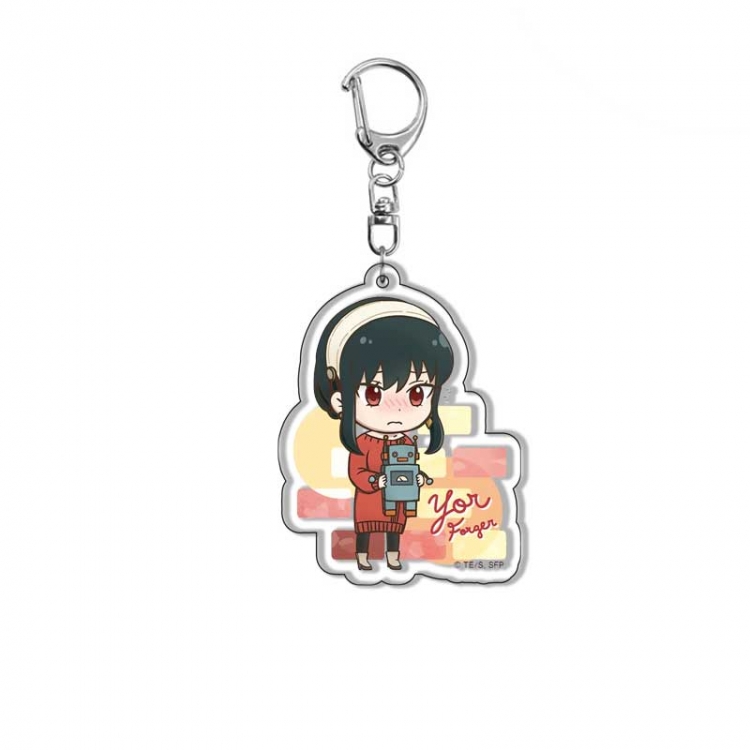 SPY×FAMILY Anime Acrylic Keychain Charm price for 5 pcs  1008Y