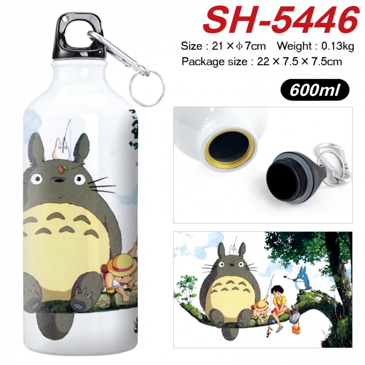TOTORO Anime print sports kettle aluminum kettle water cup 21x7cm  SH-5446