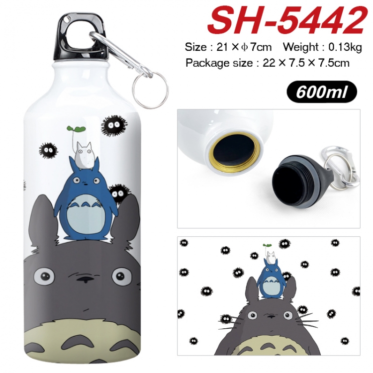 TOTORO Anime print sports kettle aluminum kettle water cup 21x7cm  SH-5442