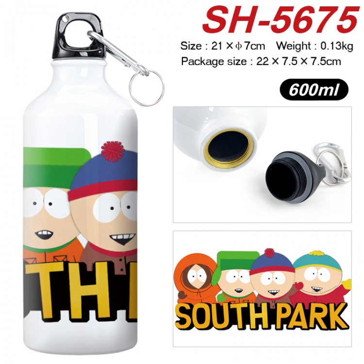 South Park Anime print sports kettle aluminum kettle water cup 21x7cm SH-5675