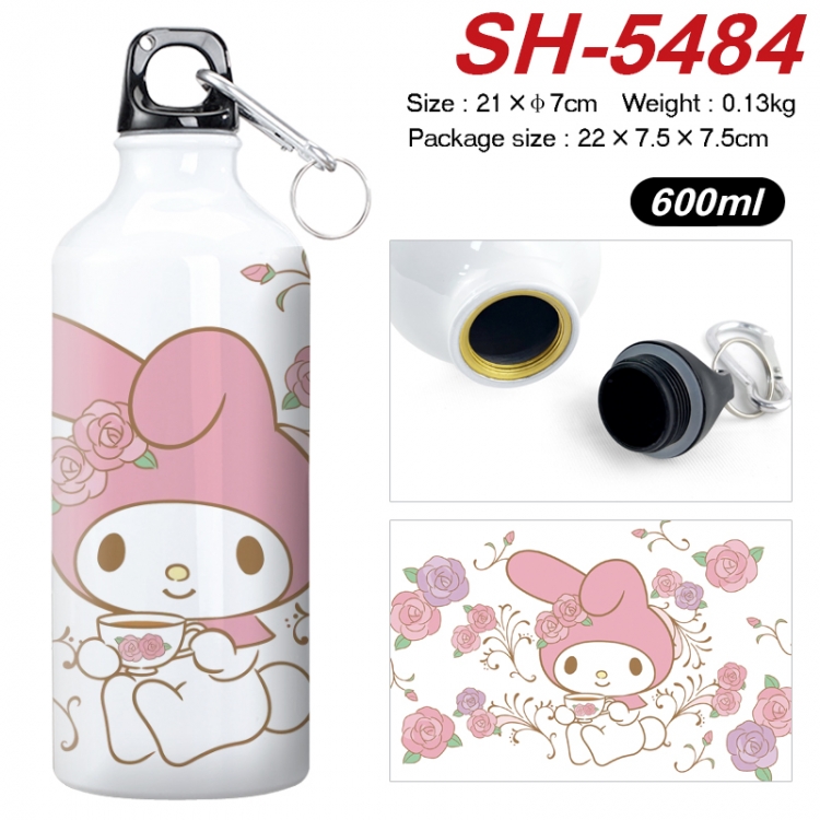 melody print sports kettle aluminum kettle water cup 21x7cm  SH-5484