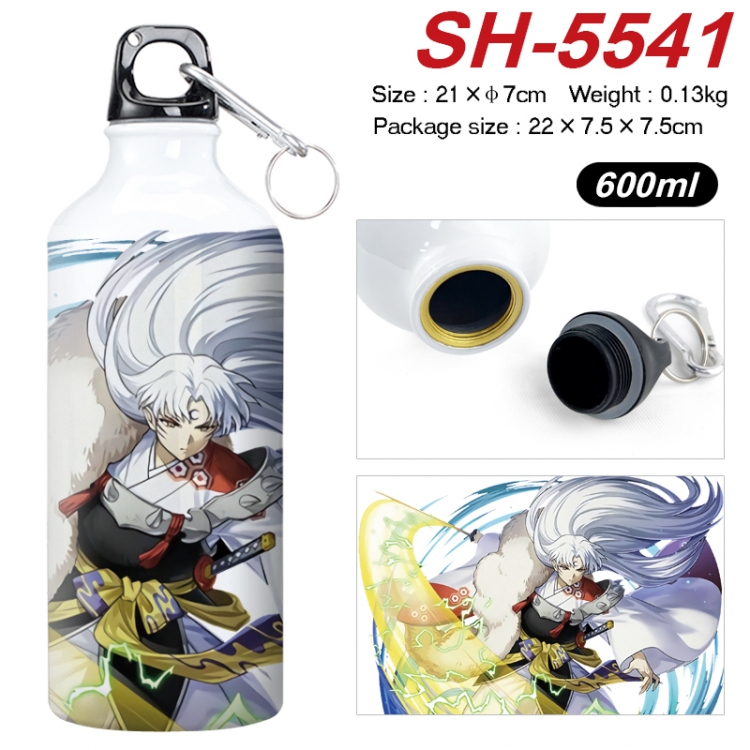 Inuyasha Anime print sports kettle aluminum kettle water cup 21x7cm SH-5541