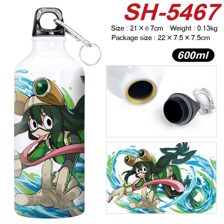 My Hero Academia Anime print sports kettle aluminum kettle water cup 21x7cm SH-5467