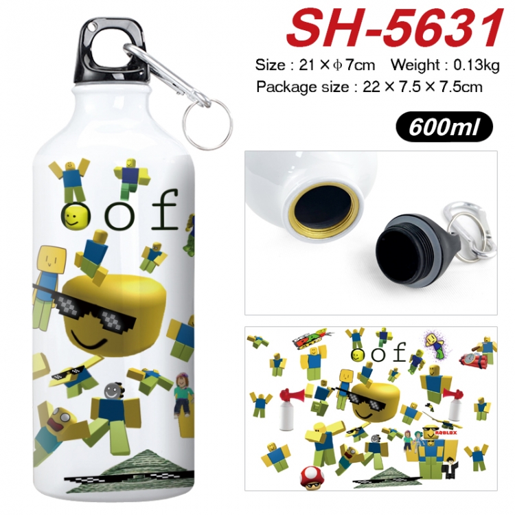 Robllox Anime print sports kettle aluminum kettle water cup 21x7cm  SH-5631