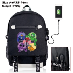 Rainbow friend USB backpack ca...