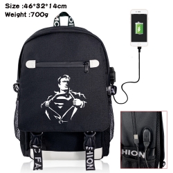 Superhero USB backpack cartoon...