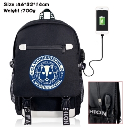 Lycoris Recoil USB backpack ca...